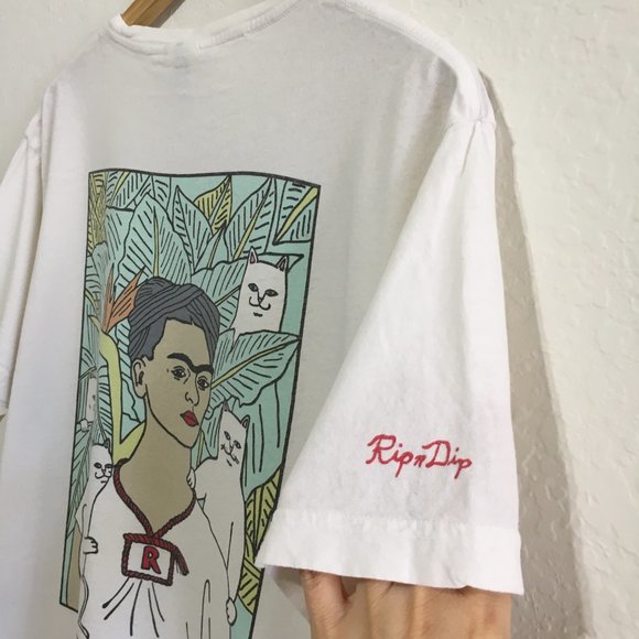 RIPNDIP Graphic Art T Shirt Super RARE!! Size Medium - Picture 10 of 13